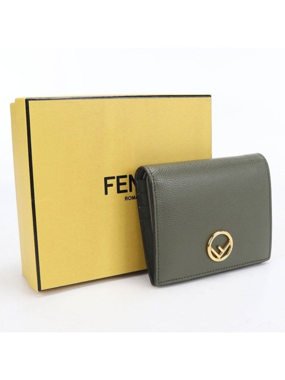 Fendi Small Wallet F is Fendi Bifold Calfskin